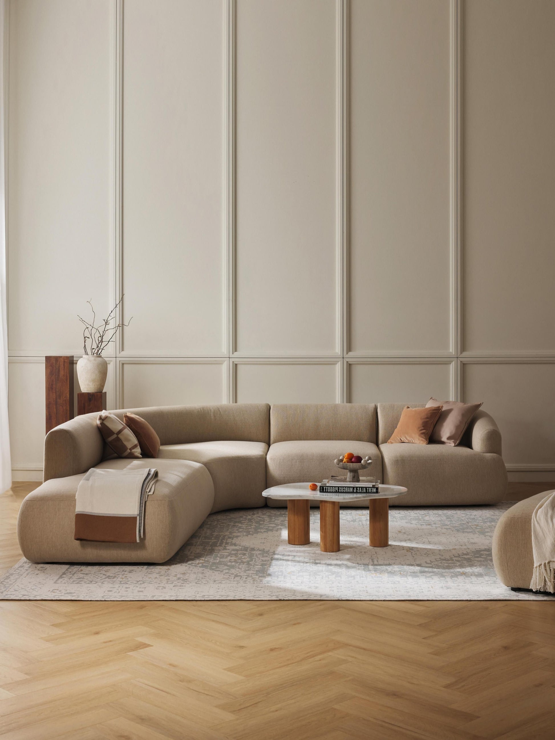 Sofia 4-Seater Modular Corner Couch