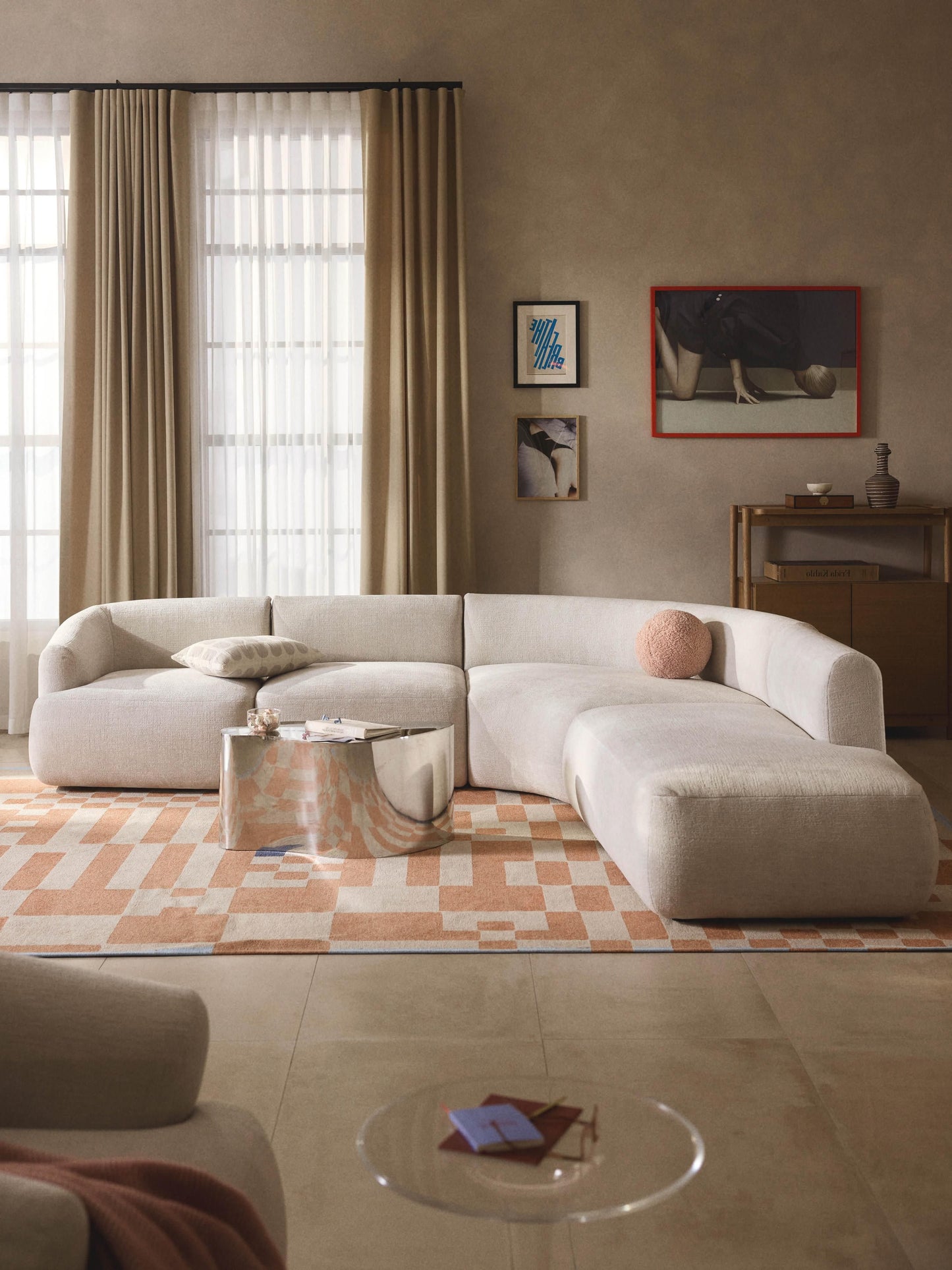 Sofia 4-Seater Modular Corner Couch