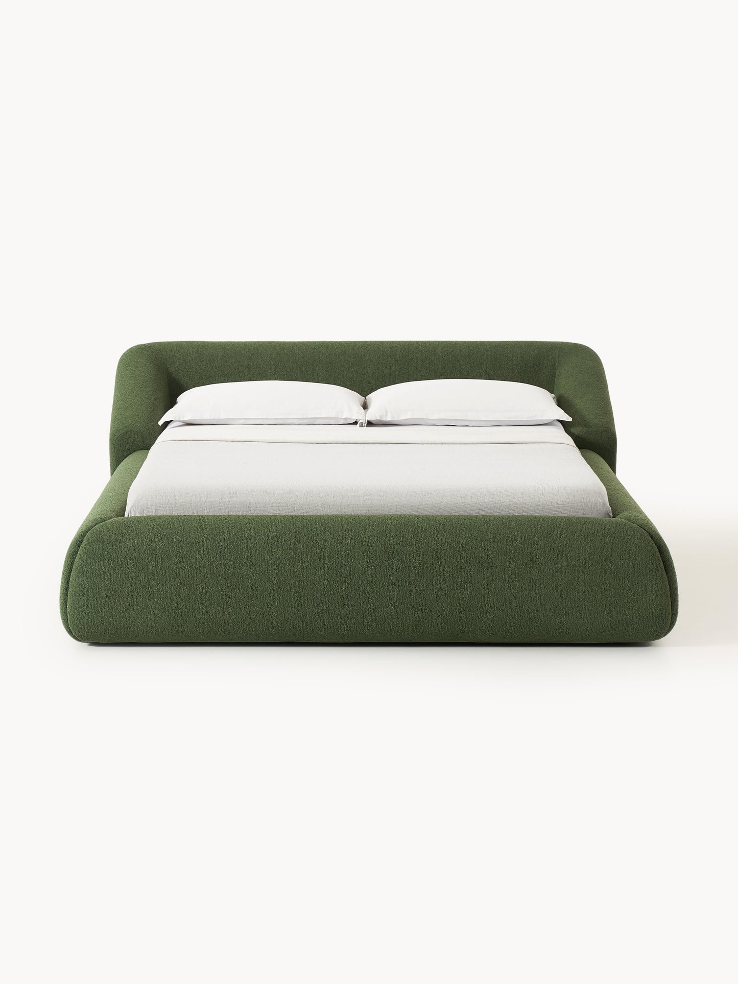 Sofia Bed in Bouclé, Upholstered
