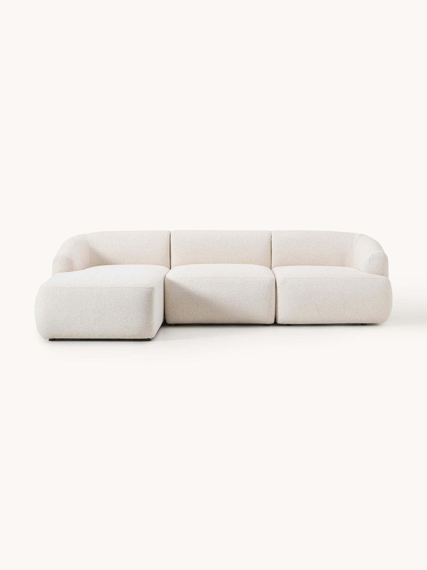 Sofia Bouclé Modular Corner Sofa (3-Seater)