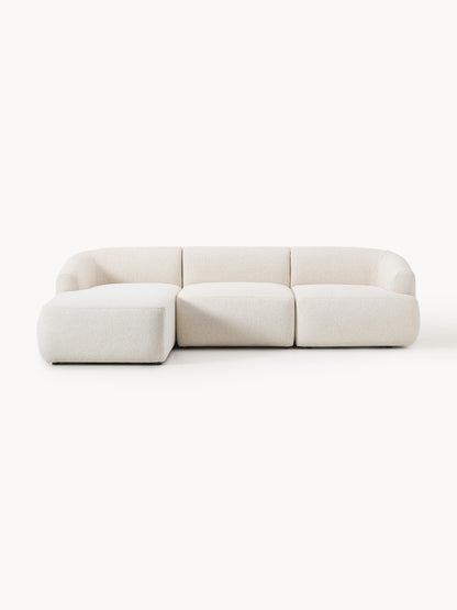 Sofia Bouclé Modular Corner Sofa (3-Seater)