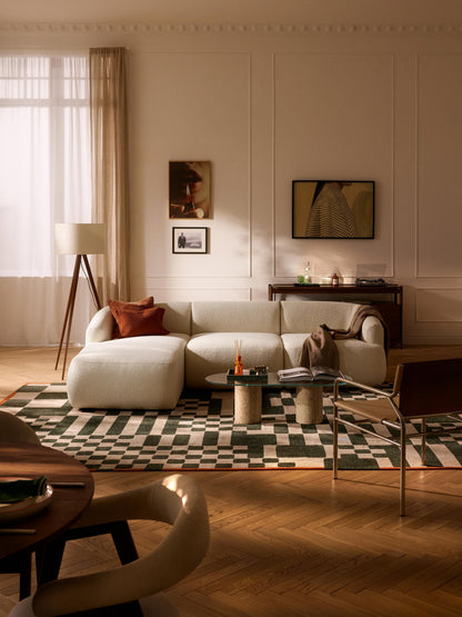 Sofia Bouclé Modular Corner Sofa (3-Seater)