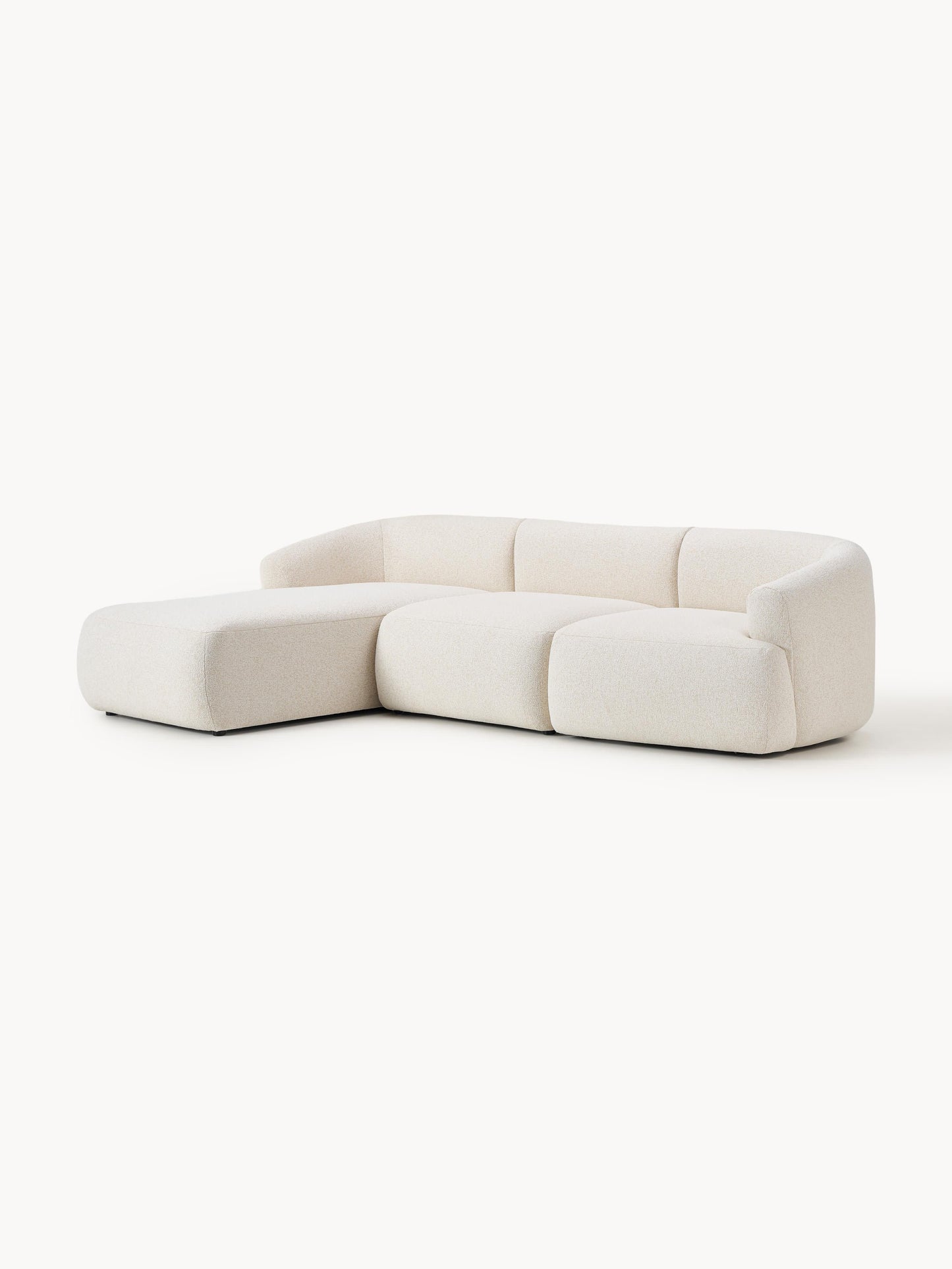 Sofia Bouclé Modular Corner Sofa (3-Seater)