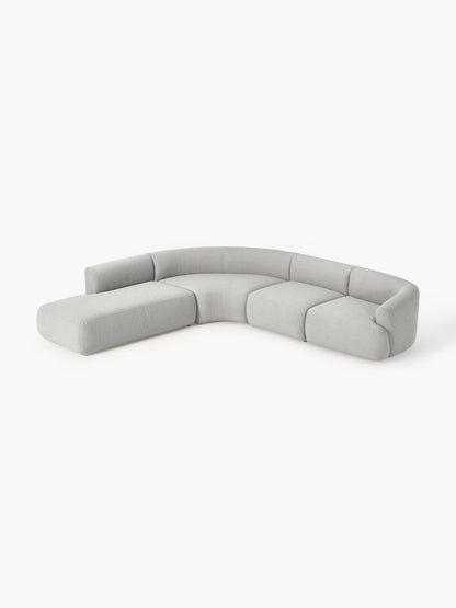 Sofia Bouclé Modular Corner Sofa (4-Seater)