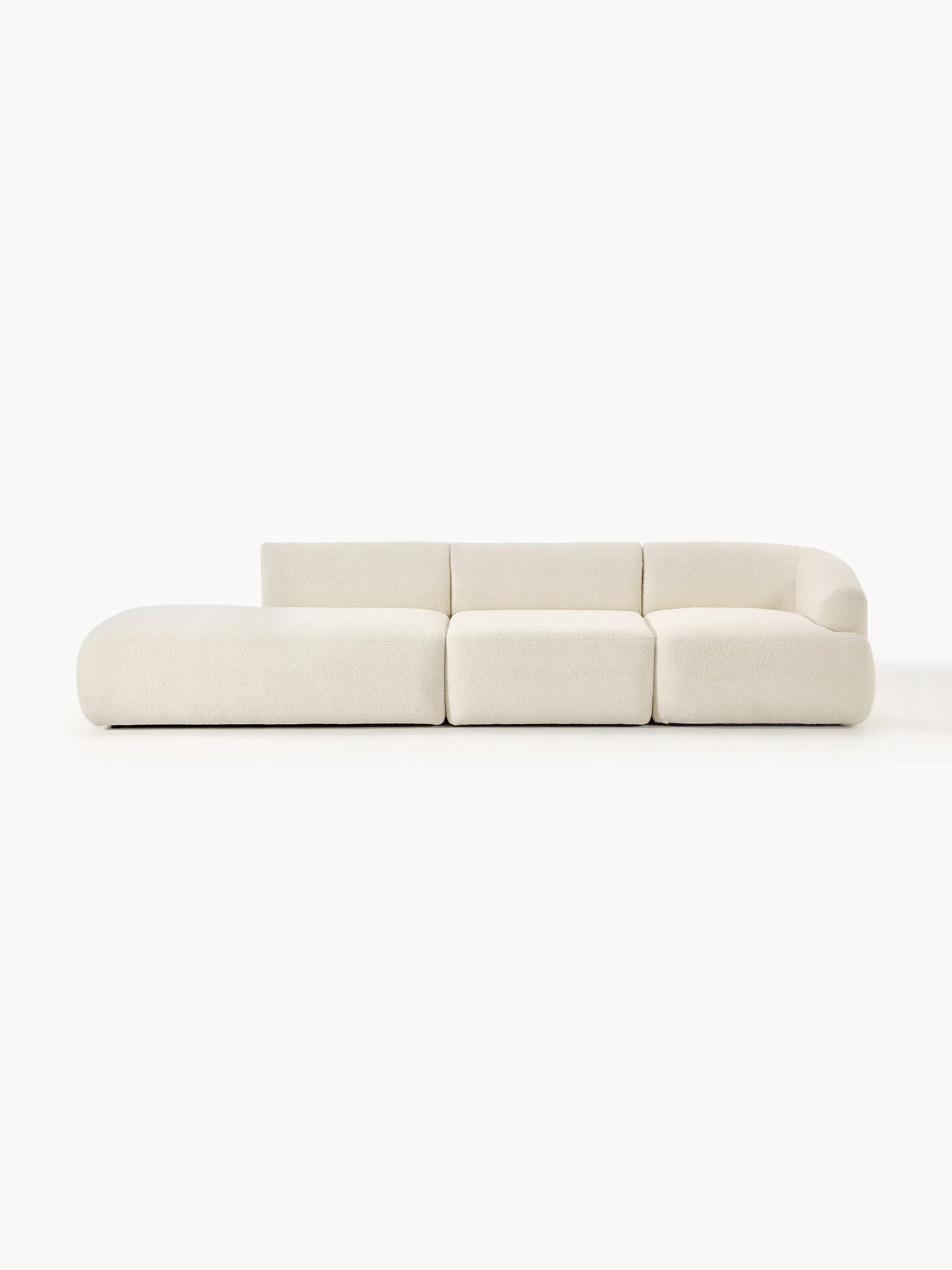 Sofia Modular Teddy Pouffe (3-Seater)