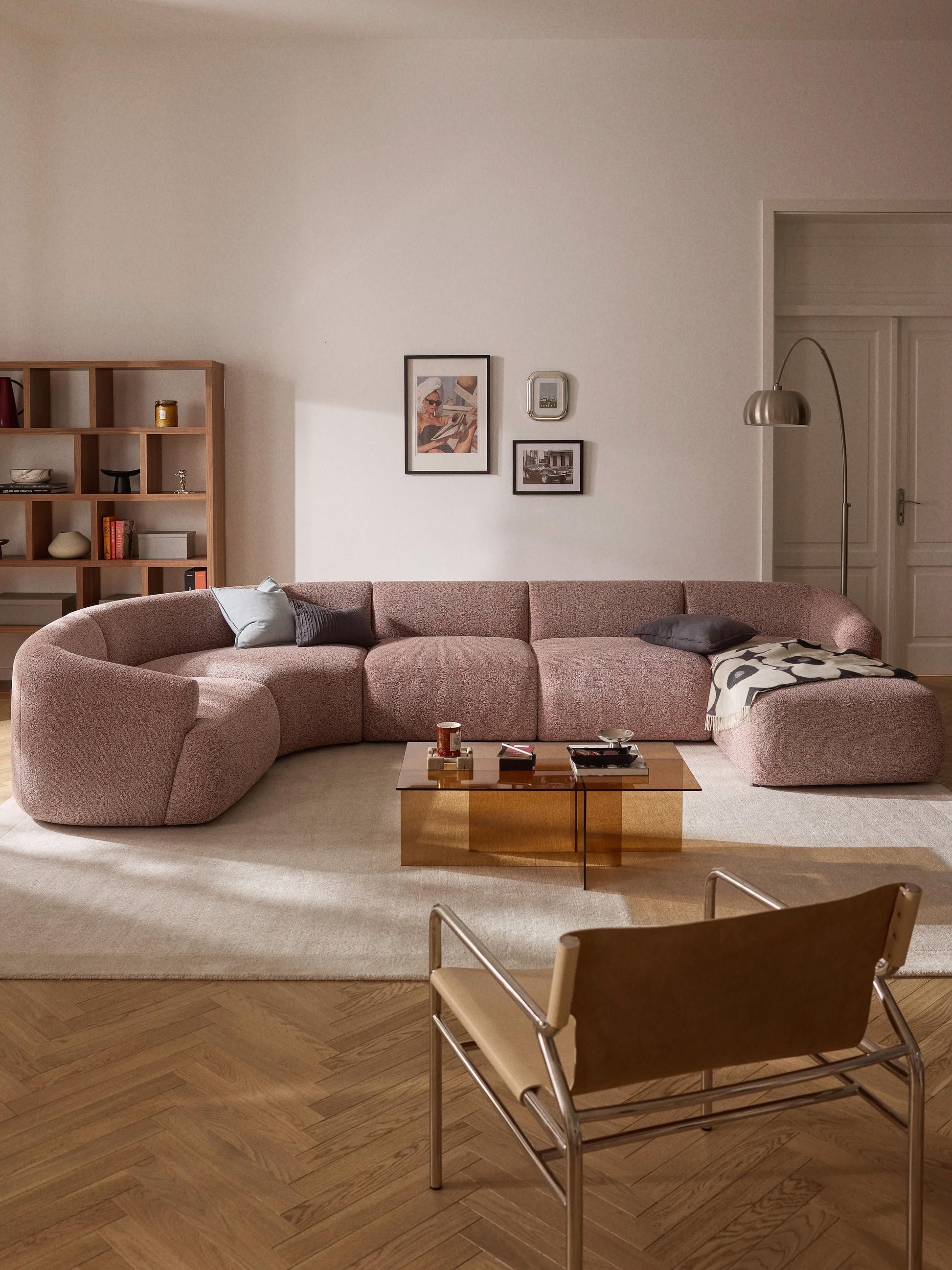 Sofia Modular XL Sofa in Bouclé