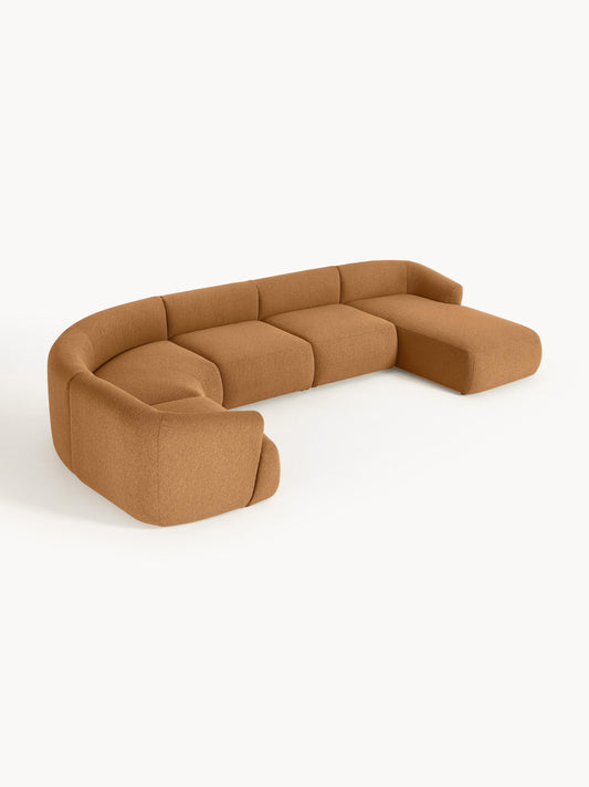 Sofia Modular XL Sofa in Bouclé