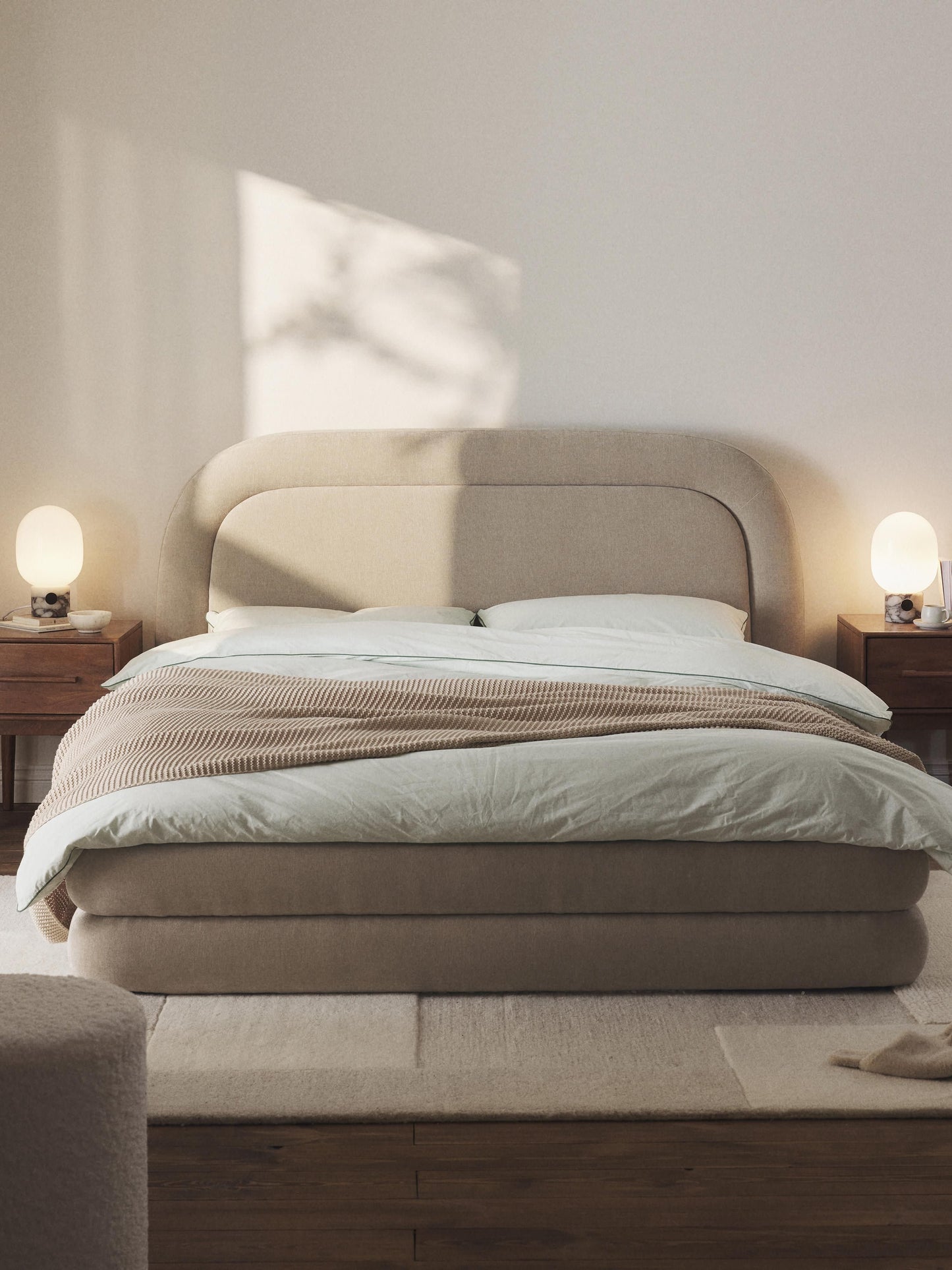 Solomon Bed Frame (Upholstered)