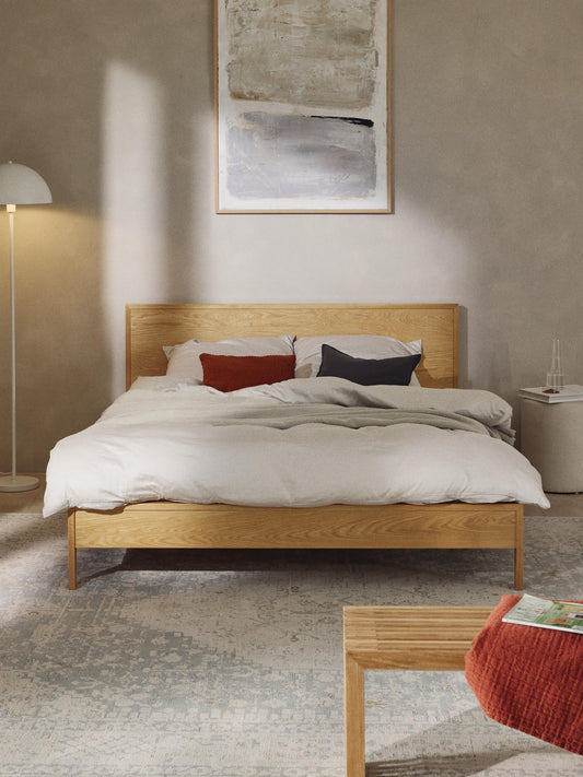 Tammy Wooden Bedstead with Headboard