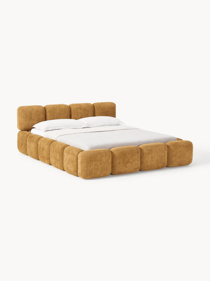 Tayla Teddy Bouclé Upholstered Storage Bed
