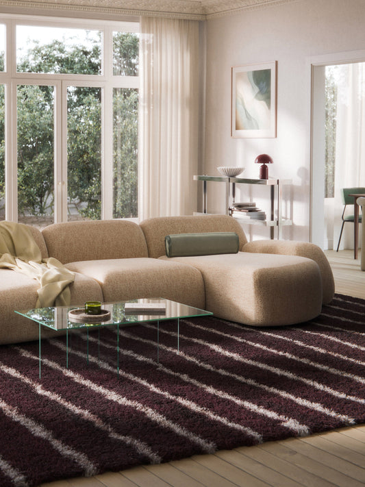Wolke Chaise Corner Element in Bouclé