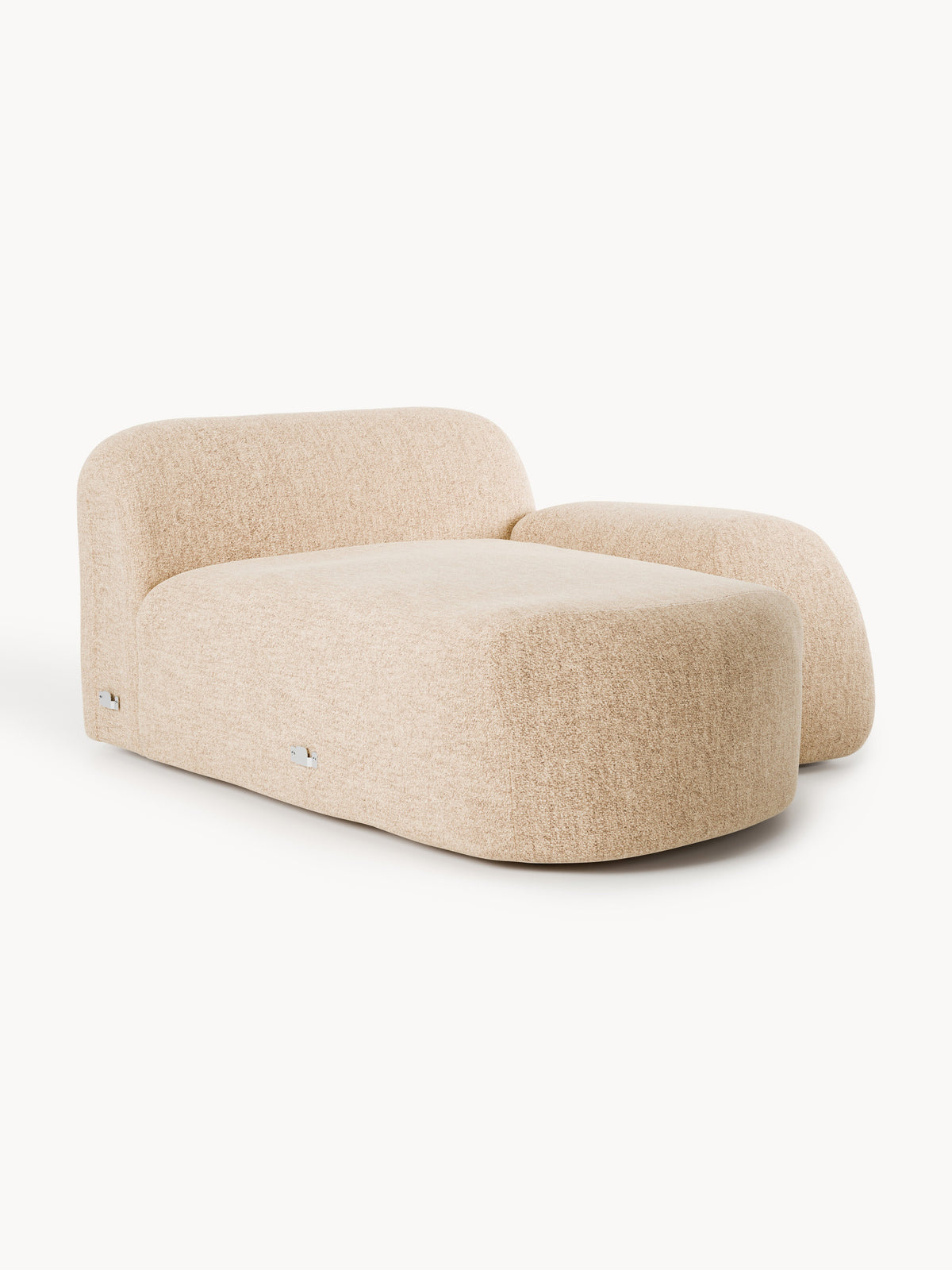 Wolke Chaise Corner Element in Bouclé