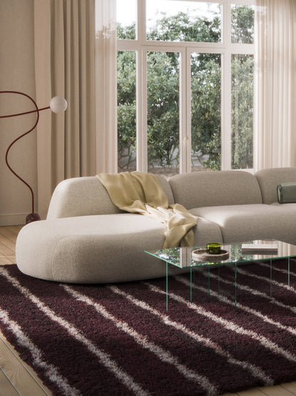 Wolke Chaise Section in Bouclé