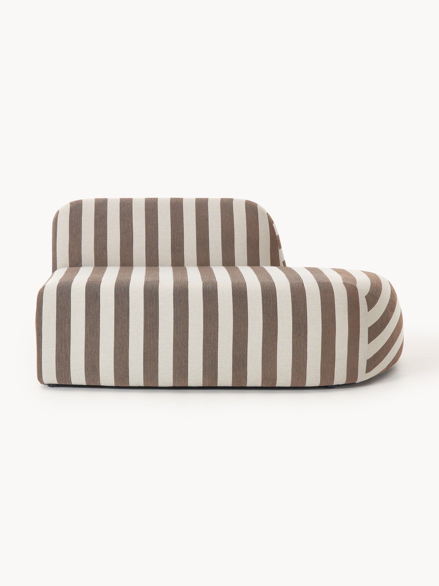 Wolke Chaise Section, Striped