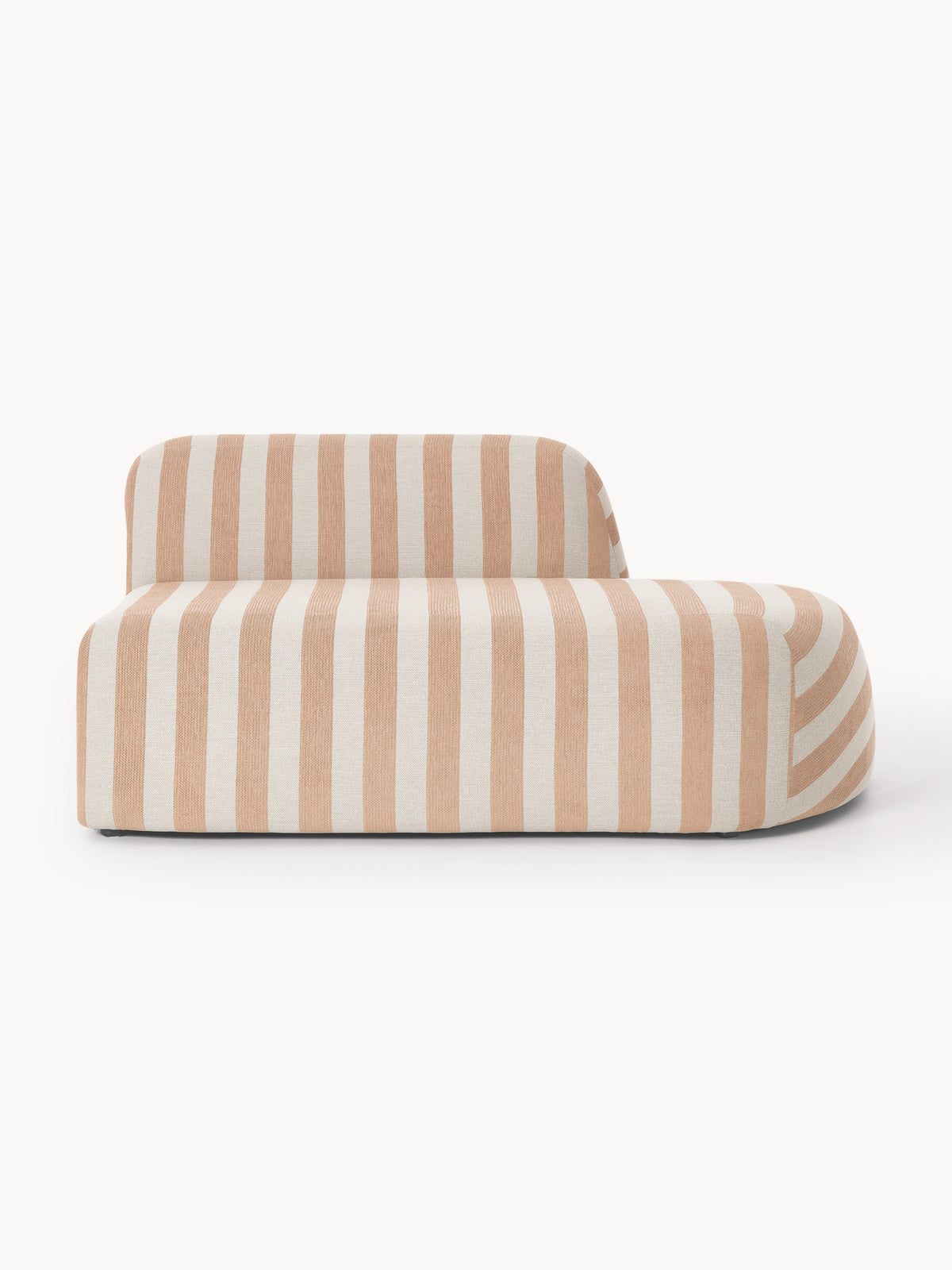 Wolke Chaise Section, Striped