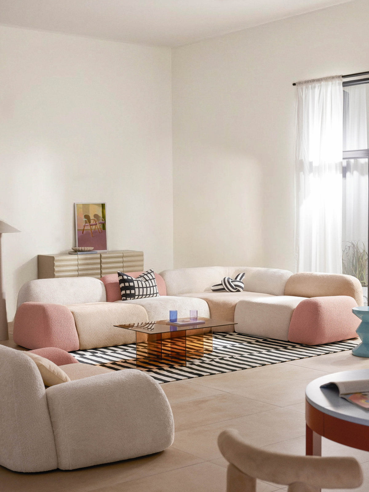 Wolke Modular Corner Settee (4-Seater), Fuorisalone Edition