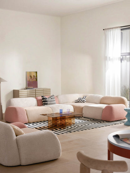 Wolke Modular Corner Settee (4-Seater), Fuorisalone Edition