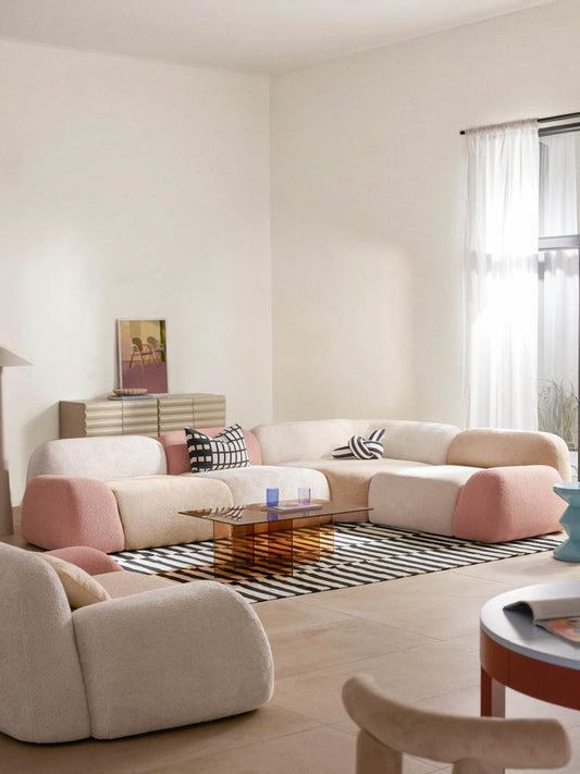 Wolke Modular Corner Settee (4-Seater), Fuorisalone Edition