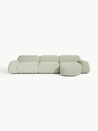 Wolke Modular Corner Sofa in Bouclé (4-Seater)