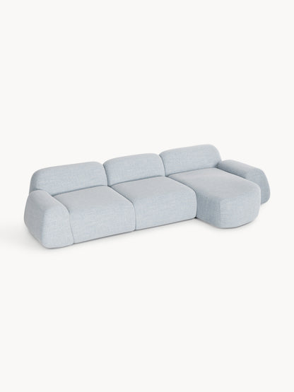 Wolke Modular Corner Sofa in Bouclé (4-Seater)