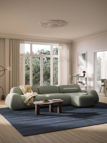 Wolke Modular Corner Sofa in Bouclé (4-Seater)