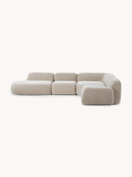 Wolke Modular XL Corner Settee with Chaise Longue