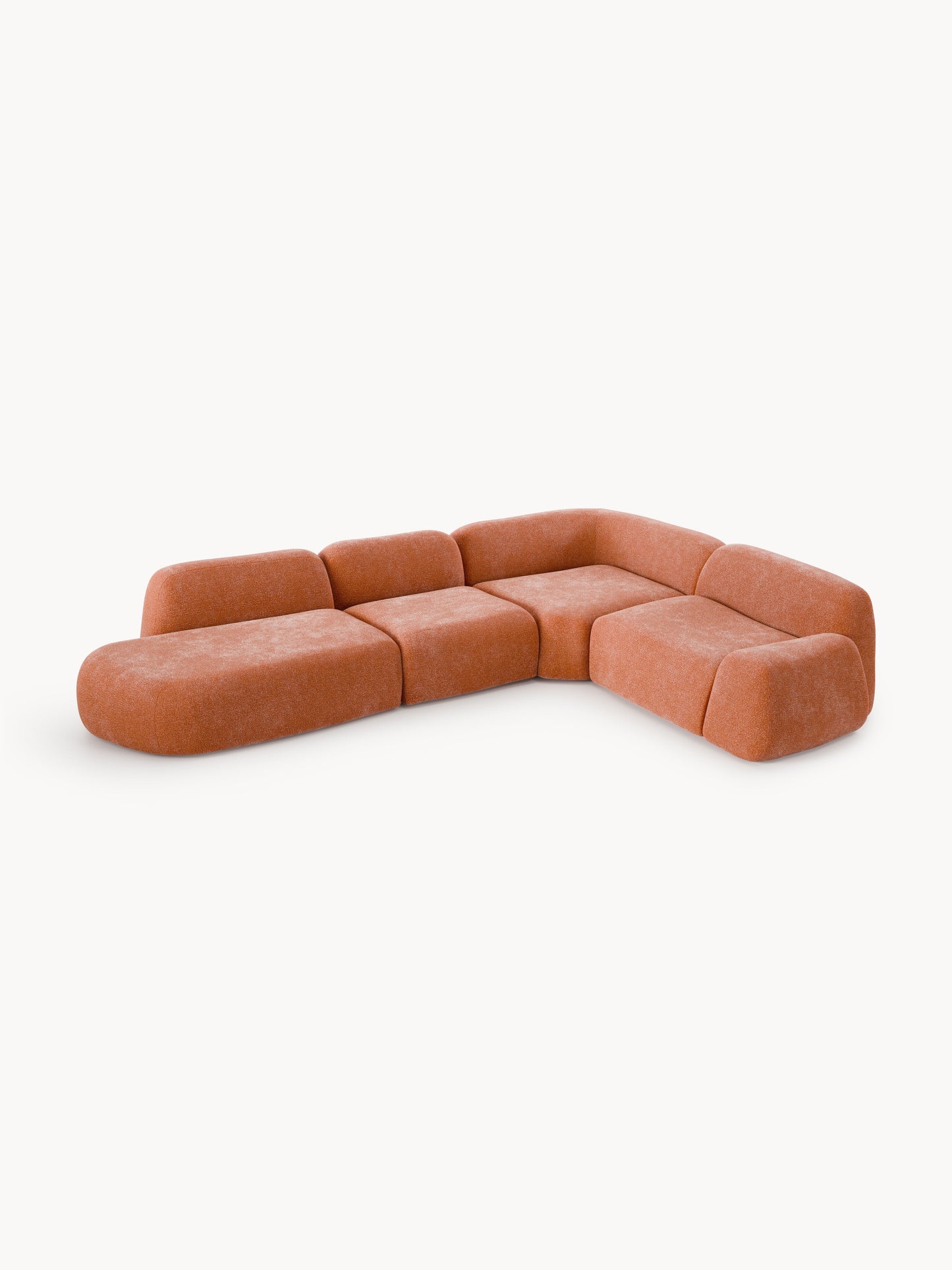 Wolke Modular XL Corner Settee with Chaise Longue