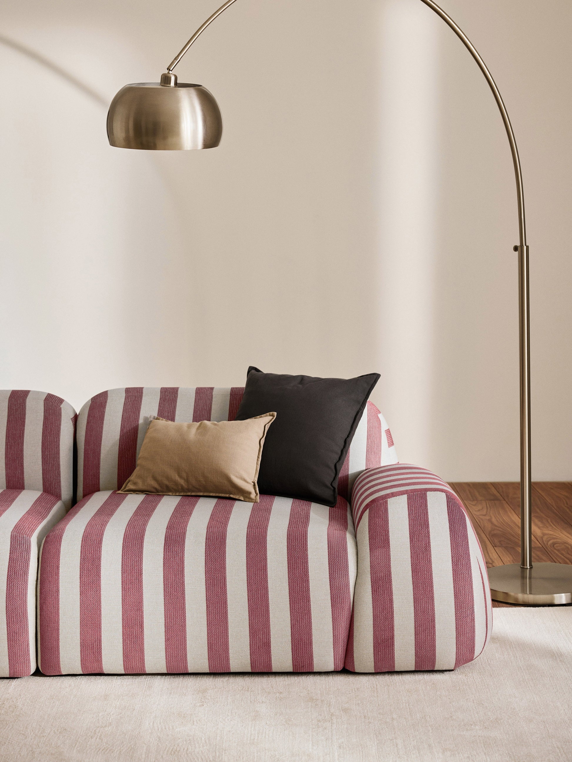 Wolke Striped Corner Element