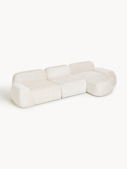 Wolke Teddy Bouclé Modular Corner Sofa (4-Seater)