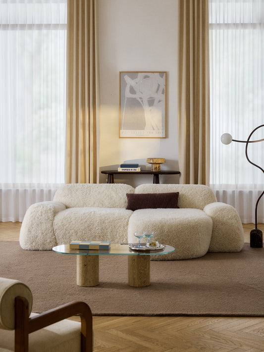 Wolke Teddy Modular Corner Sofa, 3-Seater