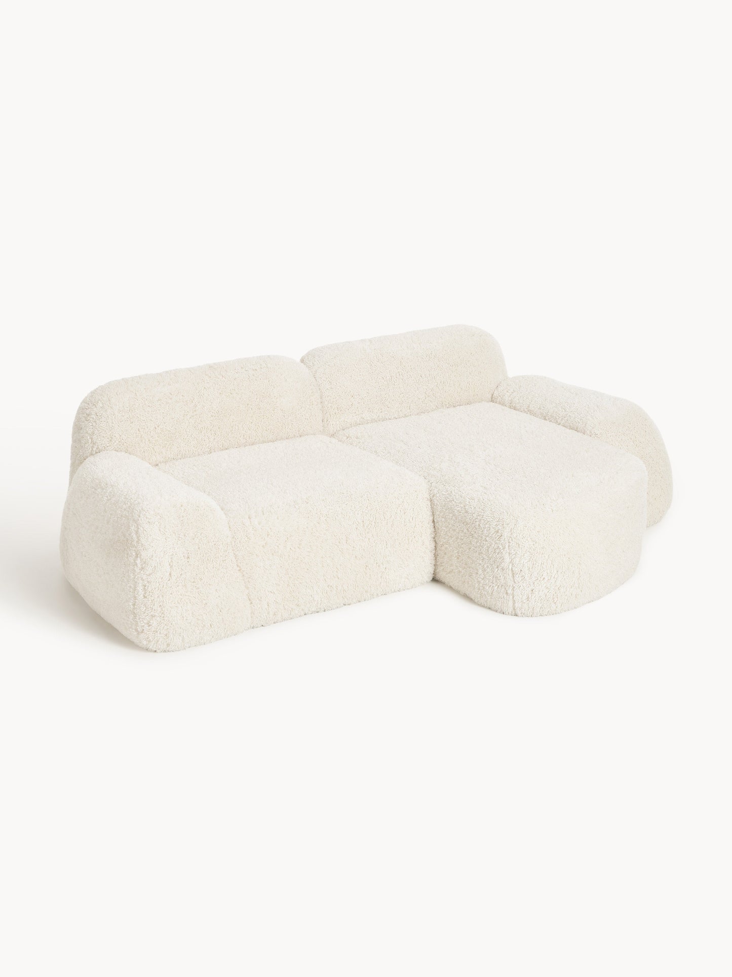 Wolke Teddy Modular Corner Sofa, 3-Seater
