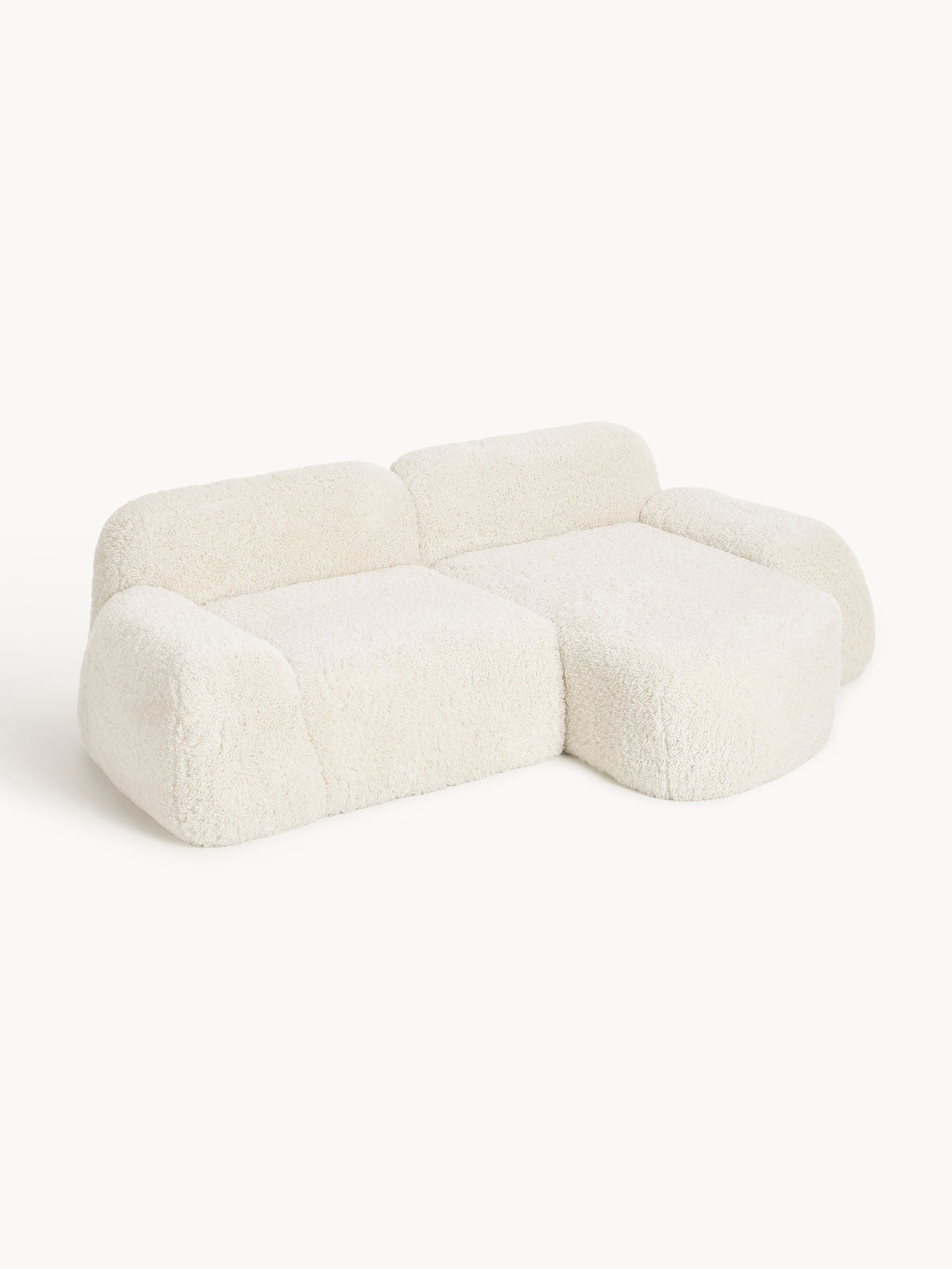Wolke Teddy Modular Corner Sofa, 3-Seater