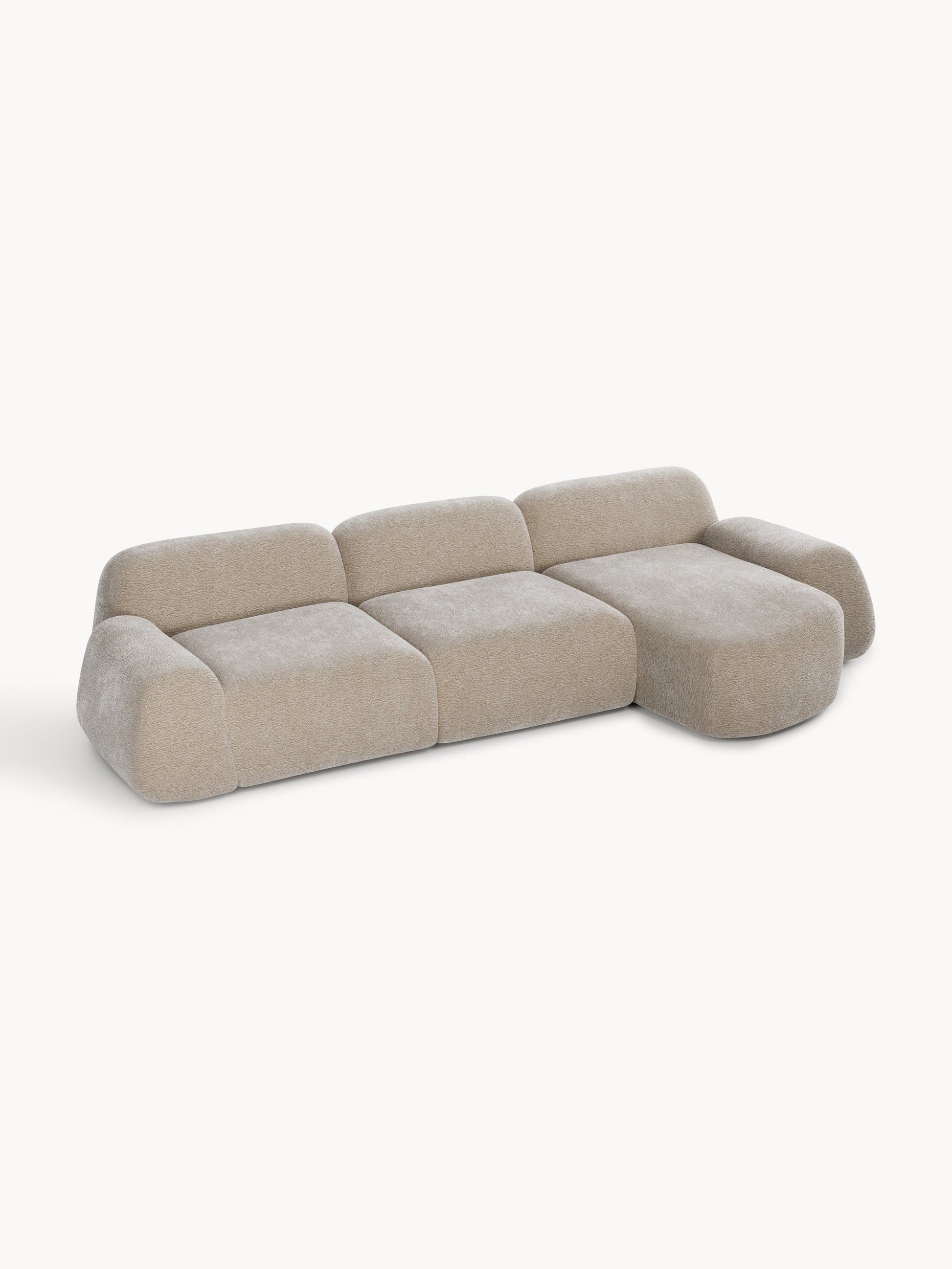 Wolke Teddy Modular Corner Sofa (4-Seater)